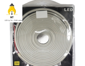 Cuộn LED neon TRẮNG ẤM 5m Lotaa