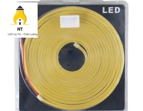 Cuộn LED neon VÀNG ĐẬM 5m Lota