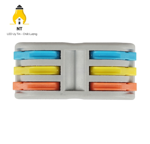 Đầu cút nối nhanh dây điện 3 ra 3-32A 0.08-2.5mm2 (3 màu)