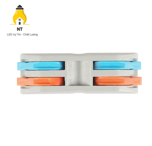 Đầu cút nối nhanh dây điện 2 ra 2-32A 0.08-2.5mm2 (2 màu)