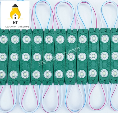 Module 3 bóng LÁ SMD2835 6113-A len đục LR
